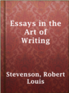Cover image for Essays in the Art of Writing